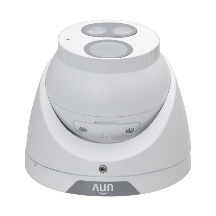 Cámara IP domo, 5Mpx, Luz blanca 30mts ColorHunter, 2.8mm, UltraH265, PoE802,3af, IP67