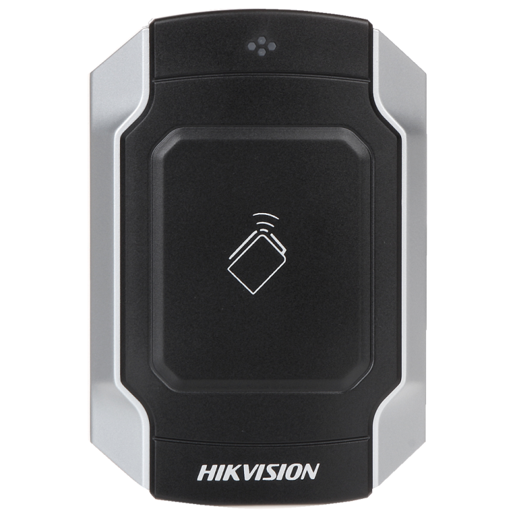 Lector de acceso Mifare IP65. Indicador LED y acústico, Wiegand 26/34 | RS485, Compatible con controladoras Hikvision