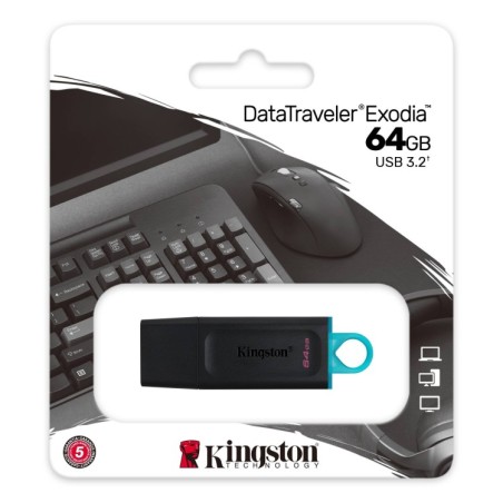 Pendrive Kingston USB 3.2 Gen 1 64Gb