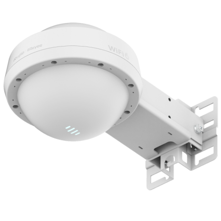 Punto de acceso WIFI 6 AX 2.4/5Ghz, exterior tipo UFO, 3/4dBi, 2x2 MIMO. L3 ROAMING