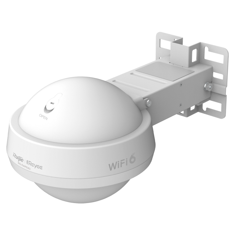 Punto de acceso WIFI 6 AX 2.4/5Ghz, exterior tipo UFO, 3/4dBi, 2x2 MIMO. L3 ROAMING