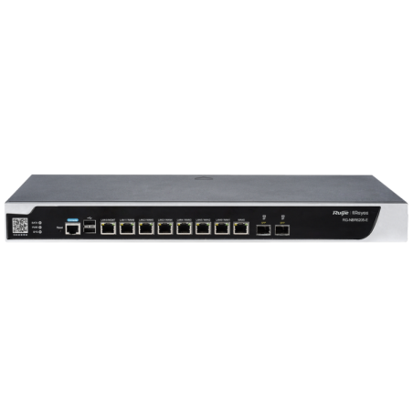 Router Controlador Cloud, x8 Puertos Gigabit, x2 SFP, hasta 9 WAN para balanceo, 1.5Gbps, Servidor VPN IPSec, L2TP, PPTP, OpenV