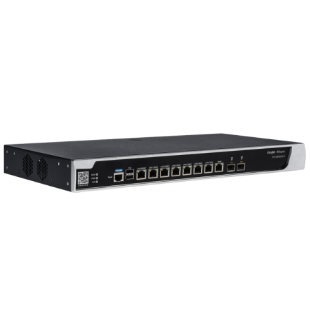Router Controlador Cloud, x8 Puertos Gigabit, x2 SFP, hasta 9 WAN para balanceo, 1.5Gbps, Servidor VPN IPSec, L2TP, PPTP, OpenV