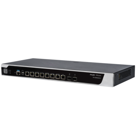 Router Controlador Cloud, x8 Puertos Gigabit, x2 SFP, hasta 9 WAN para balanceo, 1.5Gbps, Servidor VPN IPSec, L2TP, PPTP, OpenV
