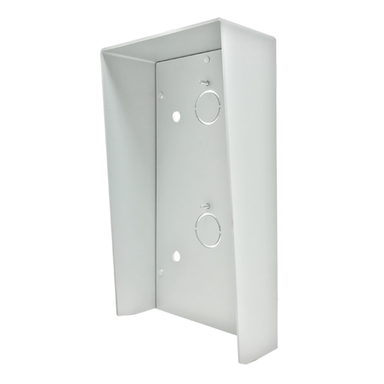 Visera antilluvia para caja de protección de pared de 2 módulos para placa de calle Ultra.