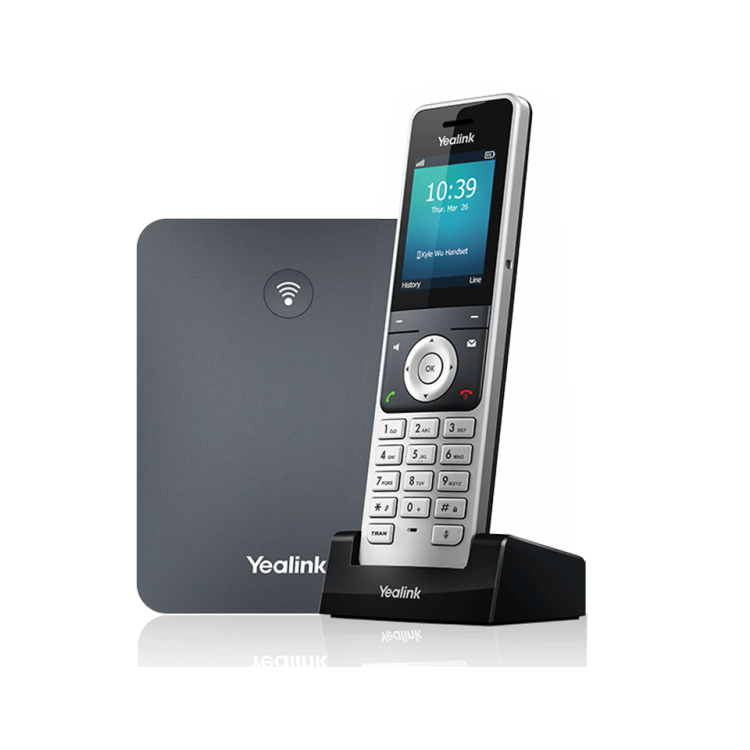 Teléfono IP Dect W76P, 10 cuentas SIP