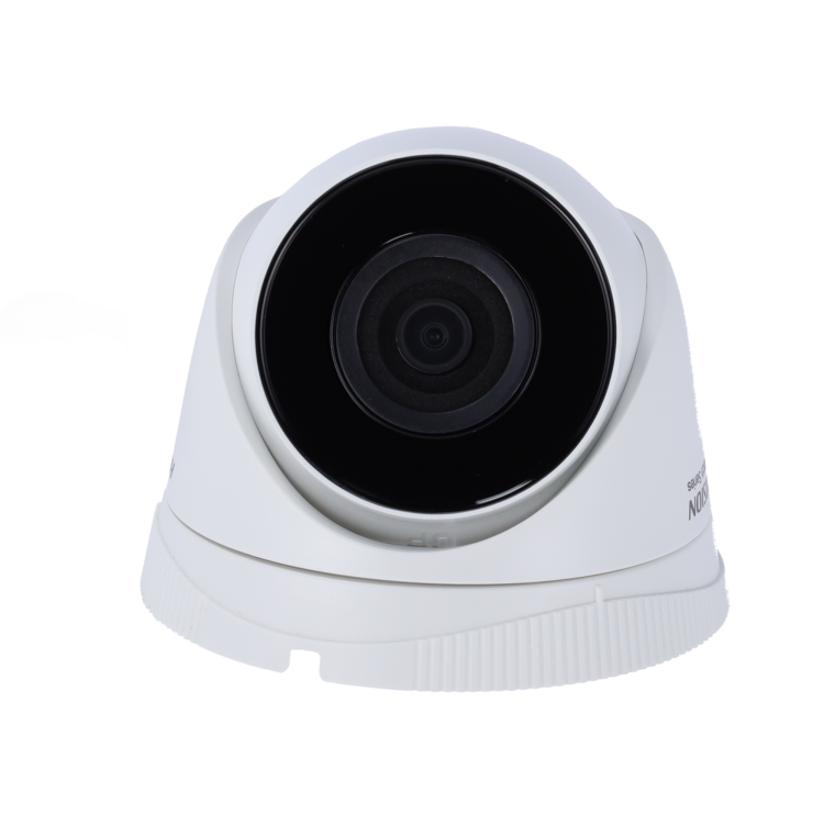 Cámara IP turret HiWatch HWI-T280H - 8 MP, lente fija 2.8 mm, IR 30 m, PoE, IP67