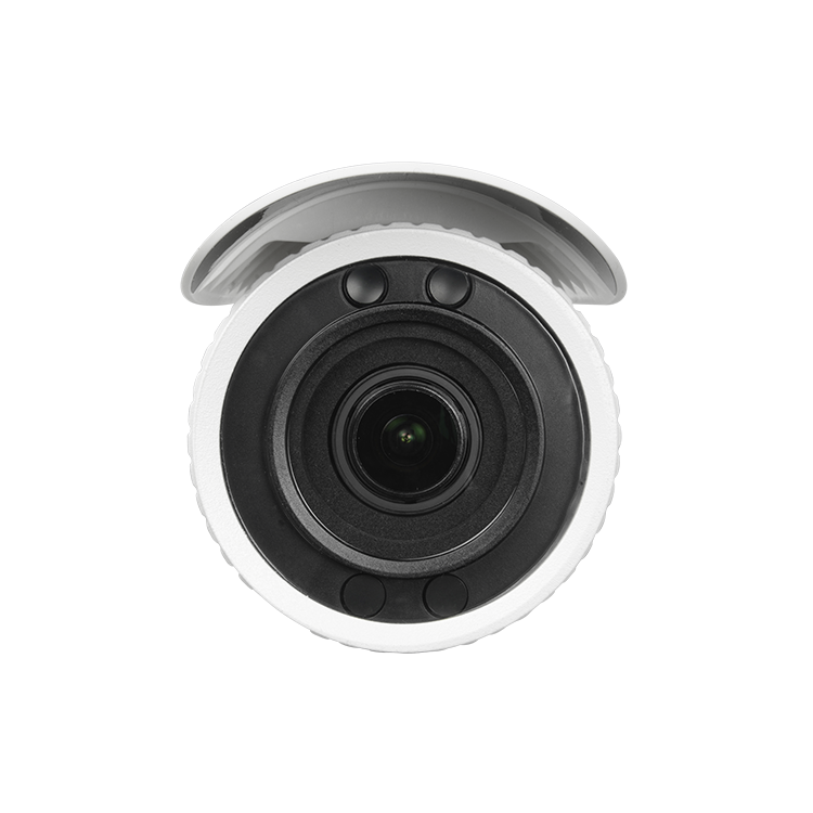 Cámara IP bullet, 4MPx, IR 50mts, 2.8-12mm, H.265+, Motion Detection 2.0,  PoE802.3af.  IP67