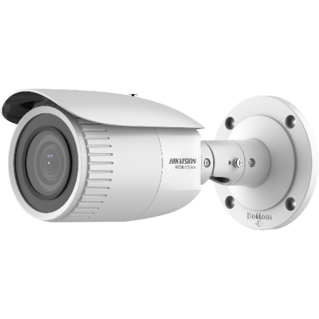 Cámara IP bullet, 4MPx, IR 50mts, 2.8-12mm, H.265+, Motion Detection 2.0,  PoE802.3af.  IP67