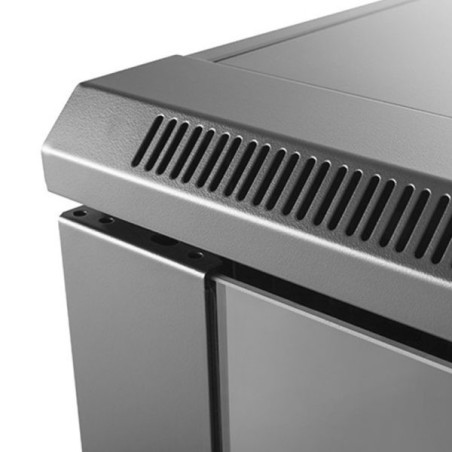 Rack de pared 19", 12U, F600 / AN600 / AL635mm, vacío. DESMONTADO (fácil montaje)