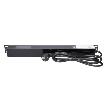 Distribuidor de potencia de 16A, x7 Schuko + interruptor. Cable de 2mts