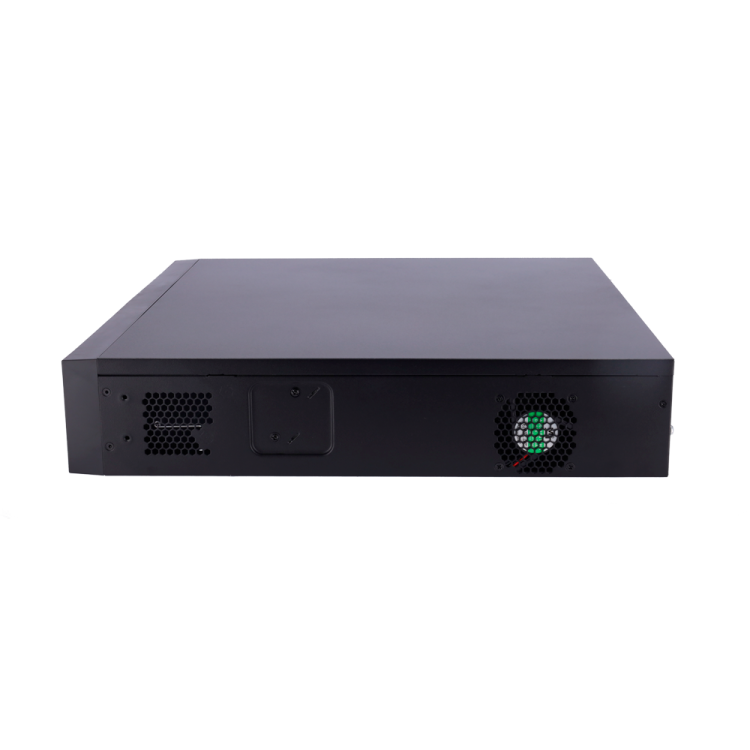 NVR 64ch IP hasta 16Mpx, 320Mbps, H.265+, 8 HDD