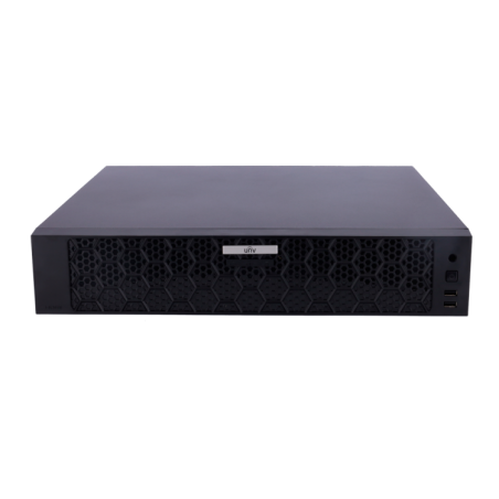 NVR 64ch IP hasta 16Mpx, 320Mbps, H.265+, 8 HDD