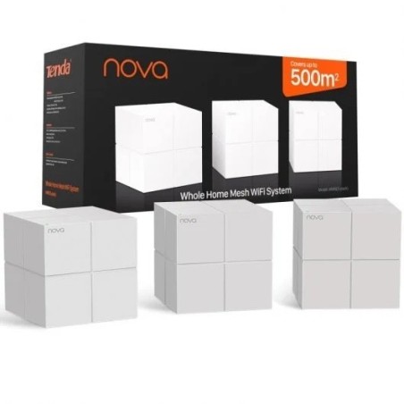 Pack x3 AP repetidores WIFI MESH AC 1200mbps, 20dBm (2.4Ghz), 23dBm (5Ghz), x2 Gb