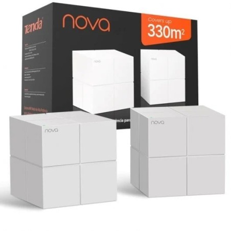 Pack x2 AP repetidores WIFI MESH AC 1200mbps, 20dBm (2.4Ghz), 23dBm (5Ghz), x2 Gb