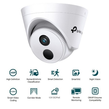Cámara IP Turret VIGI C440I(2.8mm) - 4MP IR PoE IA