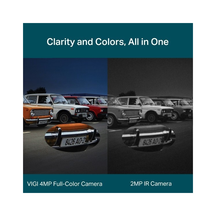 Cámara IP PT 4Mpx, Lente 4mm, IR 30mts Full Color. Interior. Smart Event. Audio.