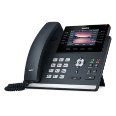 "Teléfono IP/SIP.16 Cuentas. GIGABIT con POE. Display LCD 4.3"