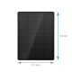 Panel solar para  CG122 4G, 6V, 3.3W. IP65