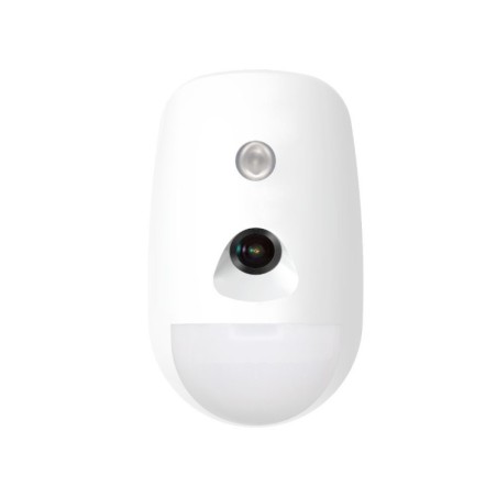 Detector PIR con cámara AX PRO Hikvision DS-PDPC12PF-EG2-WE - 12 m, fotoverificación, mascotas 30 kg