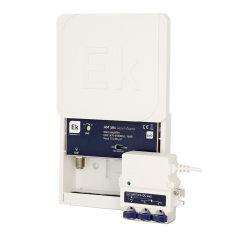 Kit de Amplificador mástil  5G  AM 361 (1 entrada UHF, 36dB, 114dBµV) + Fuente FA QC 242