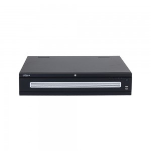 NVR 128ch IP hasta 12Mpx, 1024Mbps, H.265, 8 HDD