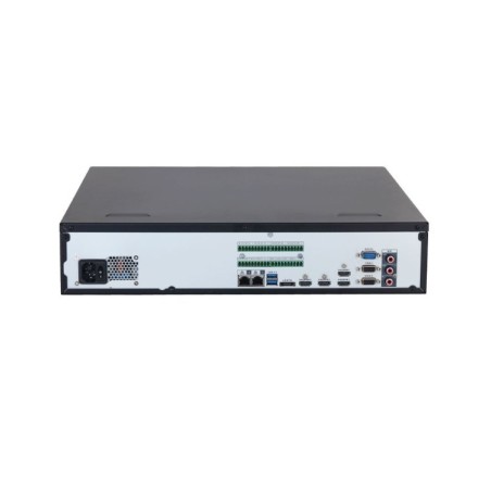 NVR 128ch IP hasta 12Mpx, 1024Mbps, H.265, 8 HDD