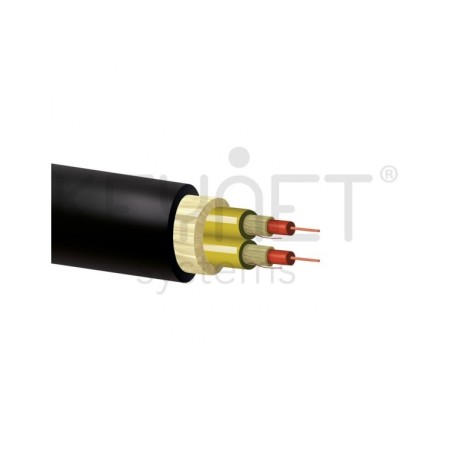 MANGUERA (F1CDZ-3-02A) DX LC/UPC-SC/APC 10mts. Latiguillo de 2 fibras (solo conectorizado 1 de ellas). Exterior