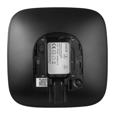 Central alarma AJAX grado 2. Comunicación Ethernet y dual SIM 4G.