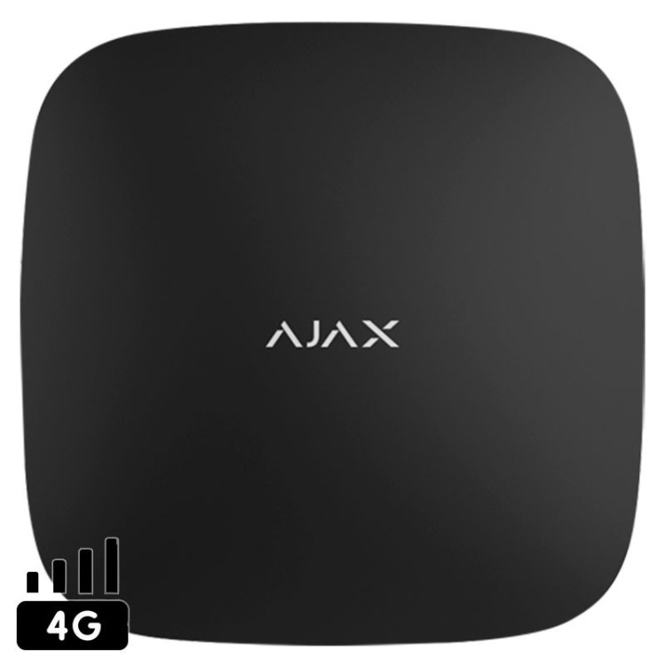Central alarma AJAX grado 2. Comunicación Ethernet y dual SIM 4G.