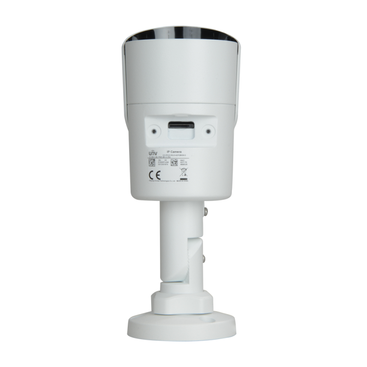 Cámara IP bullet, 5Mpx, IR 30mts, 1/2.7", 2.8mm, IP67, Ultra265H, Audio bidireccional