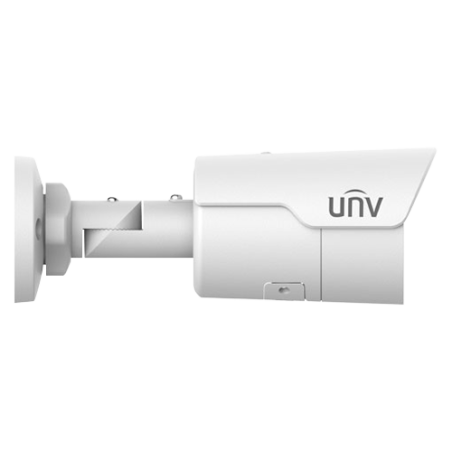 Cámara IP bullet, 5Mpx, IR 30mts, 1/2.7", 2.8mm, IP67, Ultra265H, Audio bidireccional