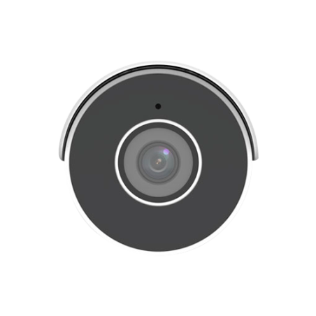 Cámara IP bullet, 5Mpx, IR 30mts, 1/2.7", 2.8mm, IP67, Ultra265H, Audio bidireccional