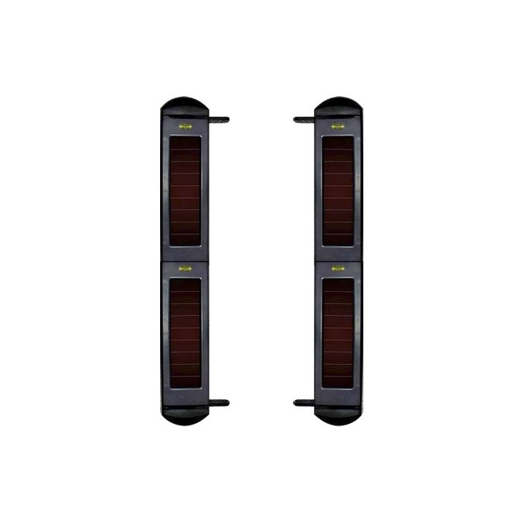 Pack barreras solares infrarrojas 4 haces 100m. Vía radio hasta 1000m