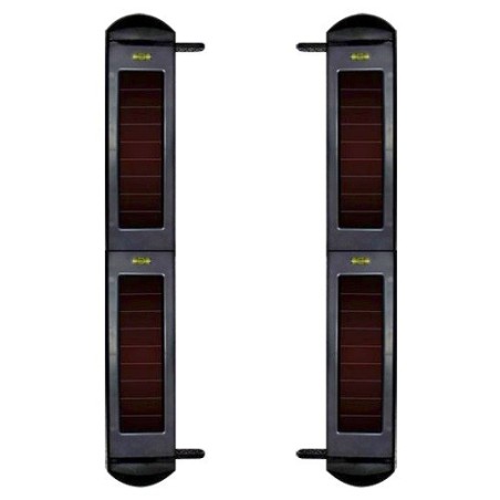 Pack barreras solares infrarrojas 4 haces 100m. Vía radio hasta 1000m