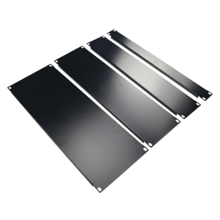 Tapa ciega 19" metal 3U para atornillar