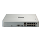 NVR 8ch IP PoE hasta 4Mpx, 60Mbps, H.265+, 1 HDD