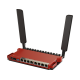 Routerboard WIFI 2 Core a 800Mhz, 512MB RAM, x8 puertos Gb, x1SFP (comptaible con 2.5Gb). Level 5 para RACK