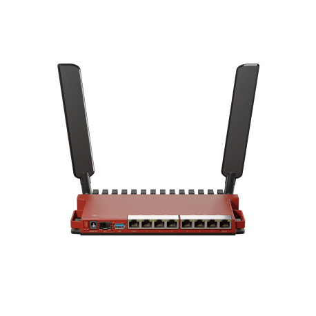 Routerboard WIFI 2 Core a 800Mhz, 512MB RAM, x8 puertos Gb, x1SFP (comptaible con 2.5Gb). Level 5 para RACK