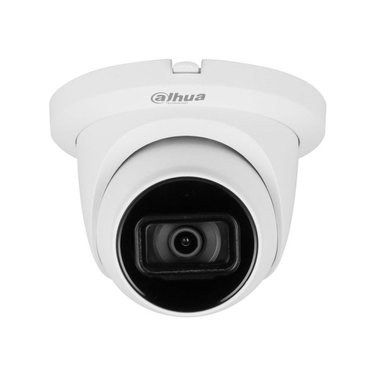 Cámara IP domo, 8Mpx, IR 50mts, fija 2.8mm, H265, PoE802,3af, IP67. Audio