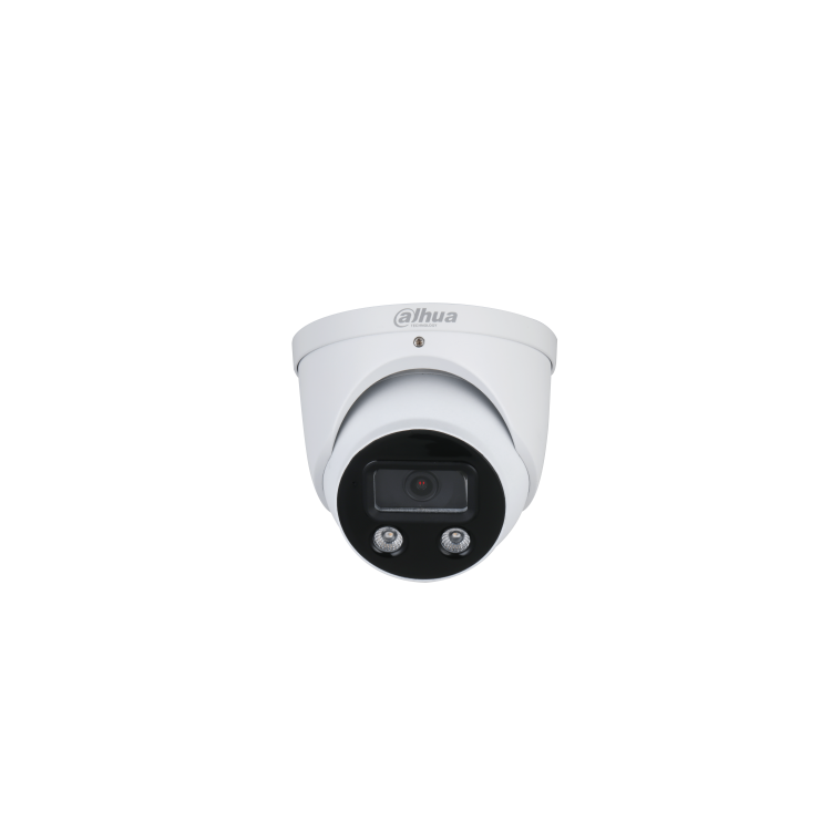 Cámara IP domo, 5Mpx, IR 50mts, fija 2.8mm, H265, PoE802,3af, IP67. Audio