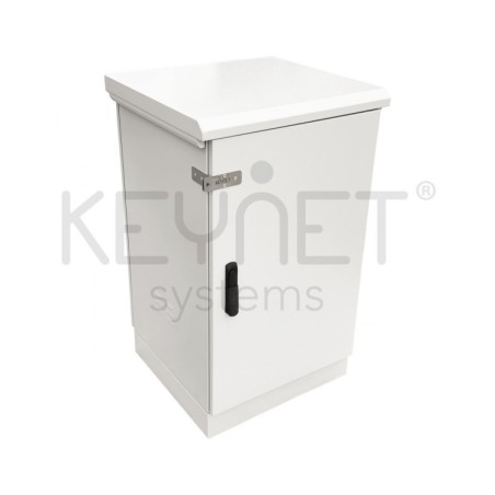 Armario rack exterior 19" Keynet FRC-A-U-1566-P4-NGN - 15U, 600x600x790mm, IP55, montado