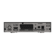 Receptor SAT (S2), FULL HD, H.264. 1 USB, 1 SCART, PVR, 1 audio jack, S/PDIF. Con opción PVR