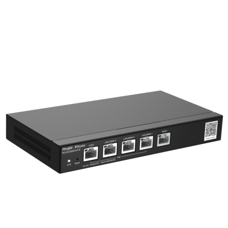 Router Controlador Cloud, x4 puertos Gb POE 60W, x1 Puertos Gb, hasta 4 WAN para balanceo, 1500Mbps