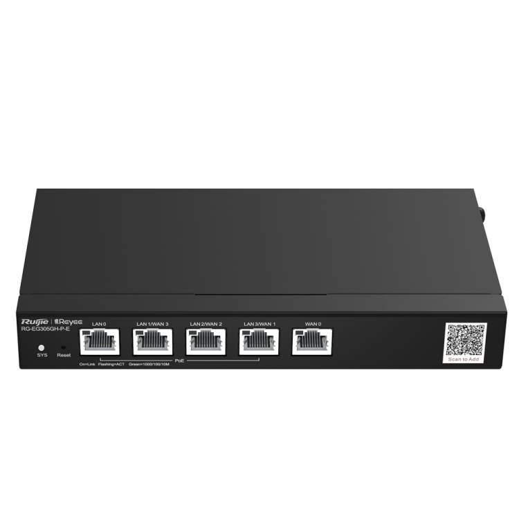 Router Controlador Cloud, x4 puertos Gb POE 60W, x1 Puertos Gb, hasta 4 WAN para balanceo, 1500Mbps