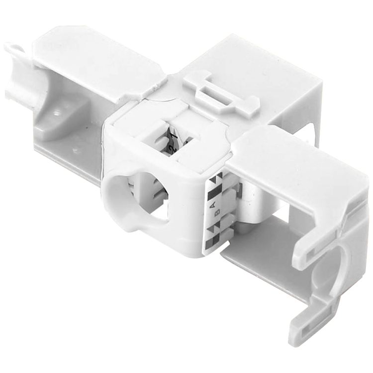Keystone CAT6A UTP 180º, toolless (sin herramientas).