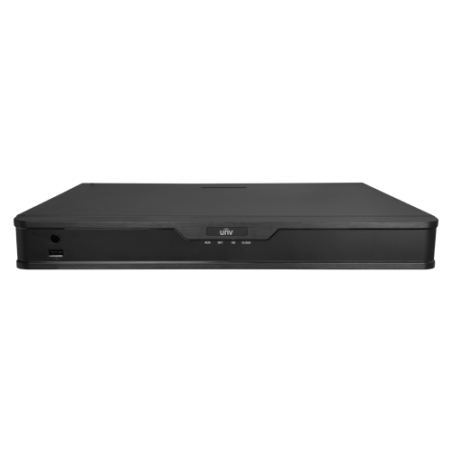 NVR 16ch IP PoE hasta 8Mpx, 160Mbps, H.265+, 2 HDD