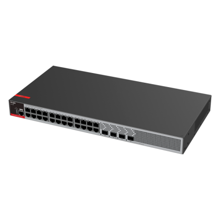Switch Gestionable L2+, 24 puertos Gigabit, 4x SFP 2.5Gb, para rack 19"