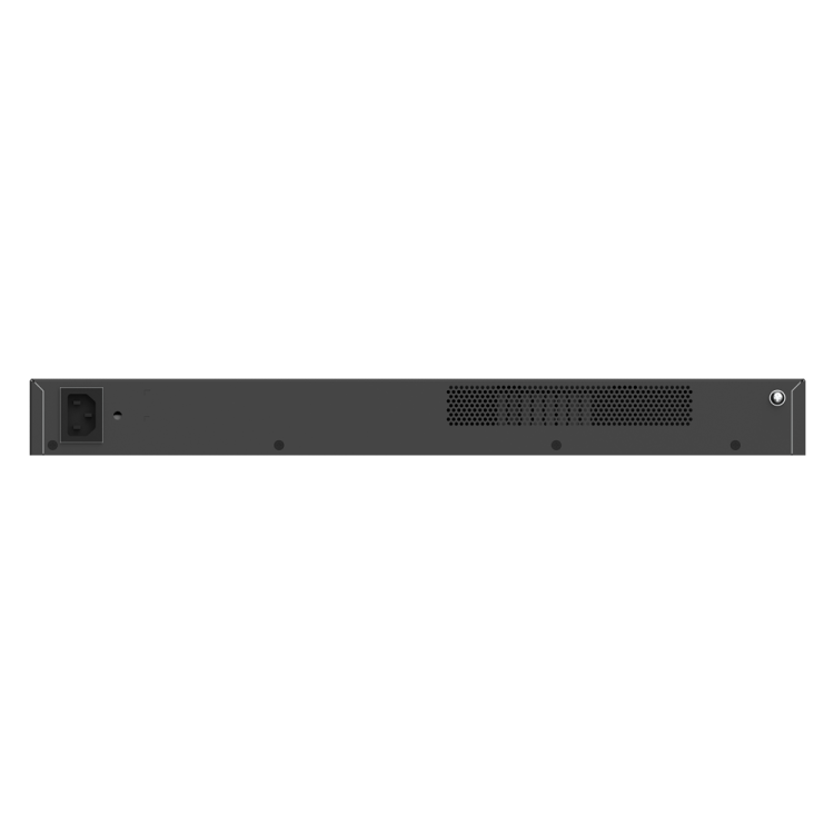 Switch Gestionable L2+, 24 puertos Gigabit POE, 370W, x4 puertos SFP 2.5Gb ,para rack 19"