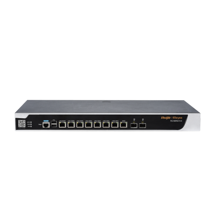 Router Controlador Cloud, x8 Puertos Gigabit, x2 SFP, hasta 9 WAN para balanceo, 2.5Gbps, Servidor VPN IPSec, L2TP, PPTP, OpenV